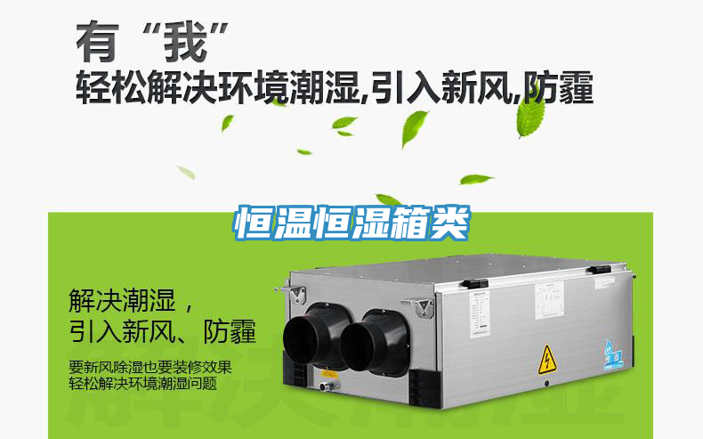 恒溫恒濕箱類(lèi)