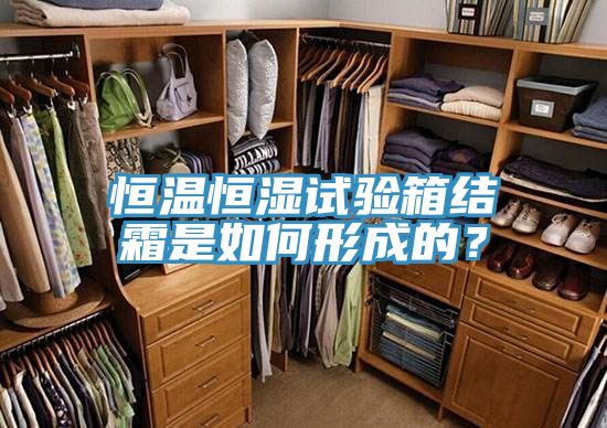 恒溫恒濕試驗(yàn)箱結(jié)霜是如何形成的？
