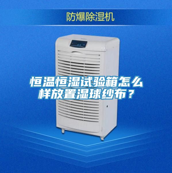 恒溫恒濕試驗(yàn)箱怎么樣放置濕球紗布？