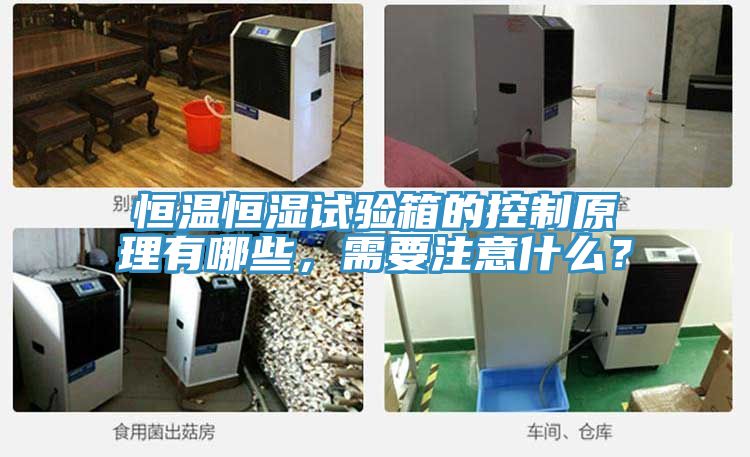 恒溫恒濕試驗箱的控制原理有哪些，需要注意什么？