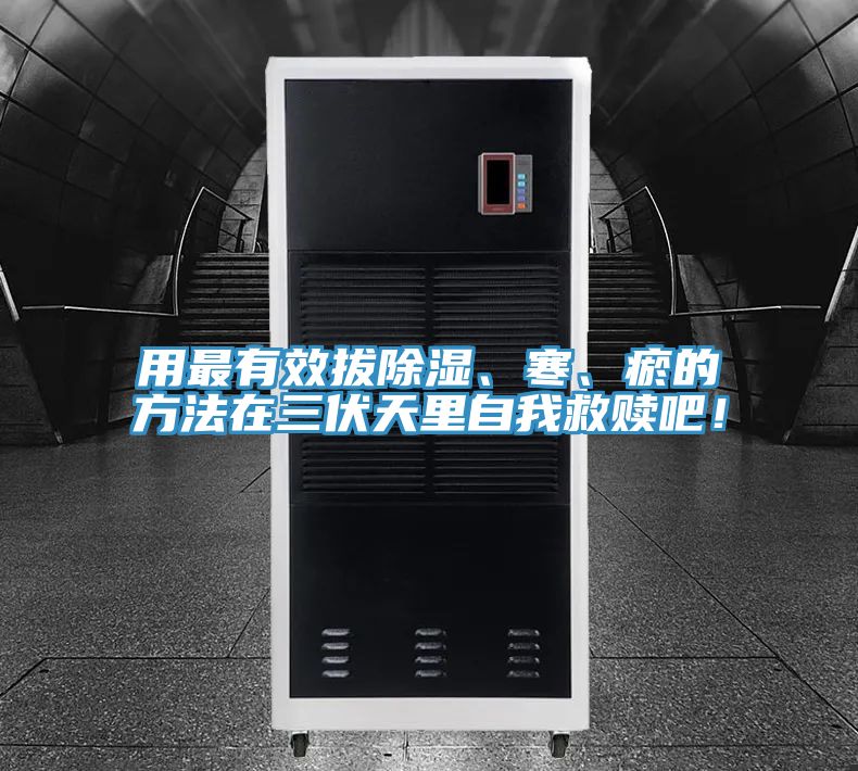 用最有效拔除濕、寒、瘀的方法在三伏天里自我救贖吧！