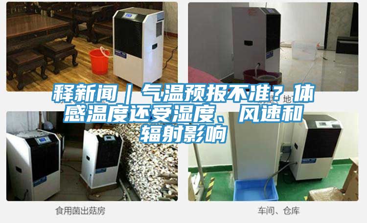 釋新聞｜氣溫預(yù)報(bào)不準(zhǔn)？體感溫度還受濕度、風(fēng)速和輻射影響