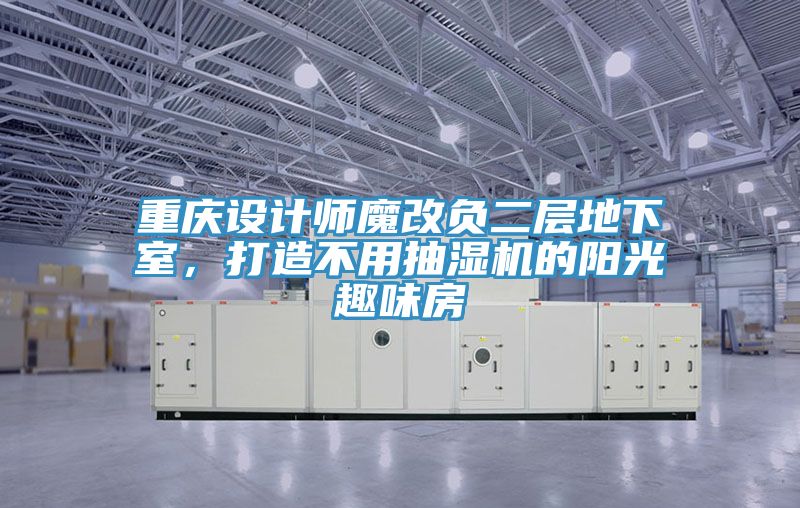 重慶設(shè)計師魔改負(fù)二層地下室，打造不用抽濕機(jī)的陽光趣味房
