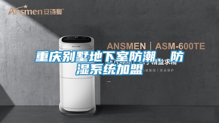 重慶別墅地下室防潮、防濕系統(tǒng)加盟