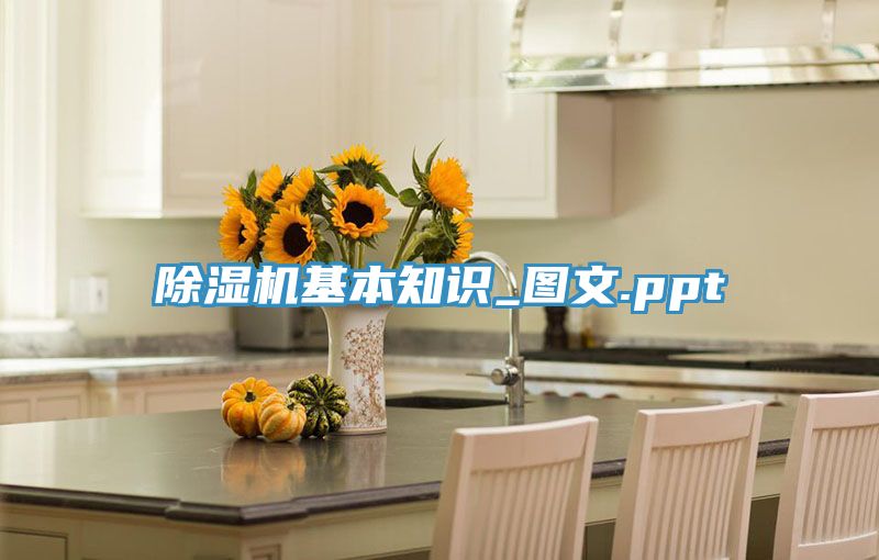 除濕機(jī)基本知識(shí)_圖文.ppt