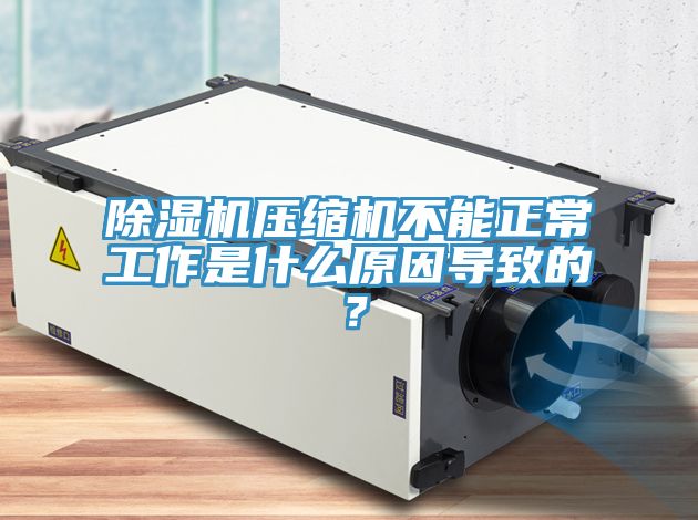 除濕機壓縮機不能正常工作是什么原因?qū)е碌模?></div>
								<div   id=