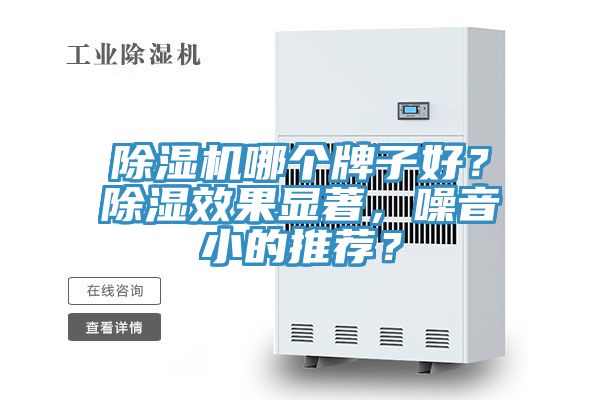 除濕機(jī)哪個(gè)牌子好？除濕效果顯著，噪音小的推薦？