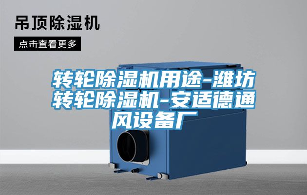 轉輪除濕機用途-濰坊轉輪除濕機-安適德通風設備廠