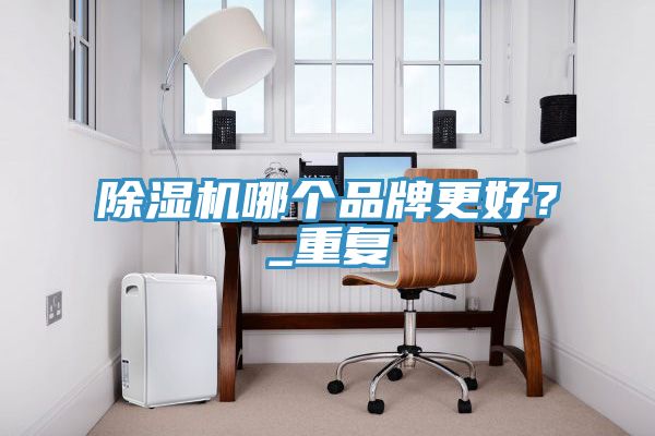 除濕機(jī)哪個(gè)品牌更好？_重復(fù)