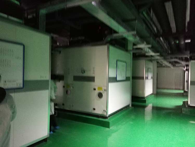 新西蘭“恒天然”合資奶粉企業(yè)，6臺(tái)轉(zhuǎn)輪除濕機(jī)組3臺(tái)45000風(fēng)量，2臺(tái)38000風(fēng)量，1臺(tái)30000風(fēng)量